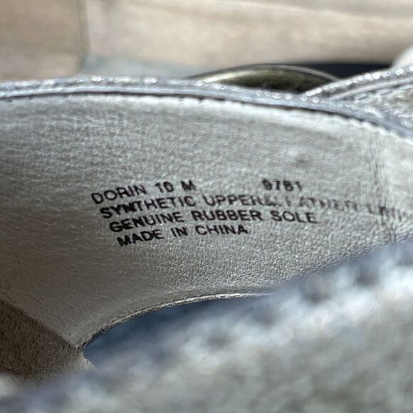 ABEO Bio System Dorin Womens 10 M Brown Strap Leather Wedge Sandals Comfort - Picture 10 of 10